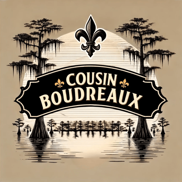 Cousin Boudreaux's Cajun Foods logo