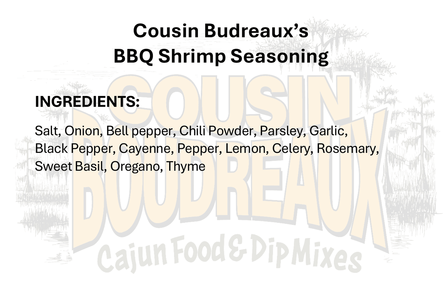 Cousin Boudreaux's BBQ Shrimp