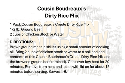 Cousin Boudreaux's Dirty Rice Mix