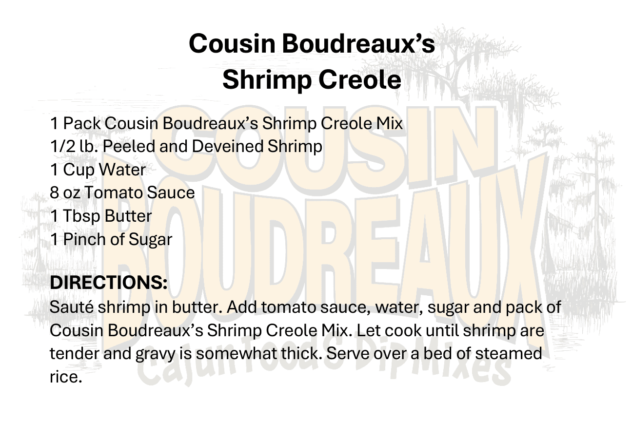 Cousin Boudreaux's Shrimp Creole