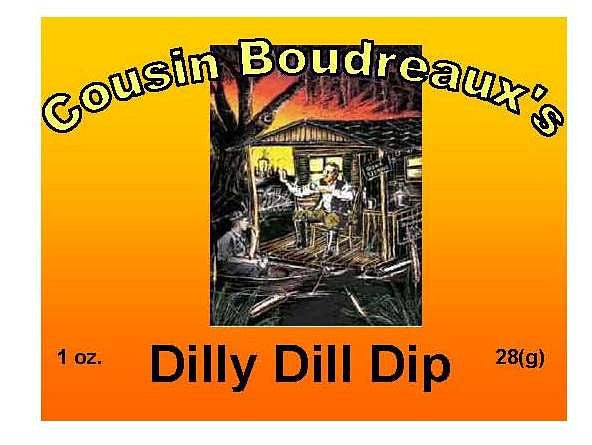 Cousin Boudreaux's Dilly Dill Dip - Cousin Boudreaux's