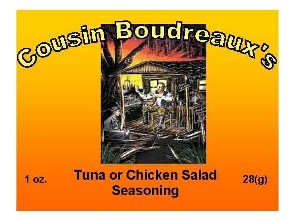 Cousin Boudreaux's Tuna / Chicken Salad Seasoning - Cousin Boudreaux's - 1