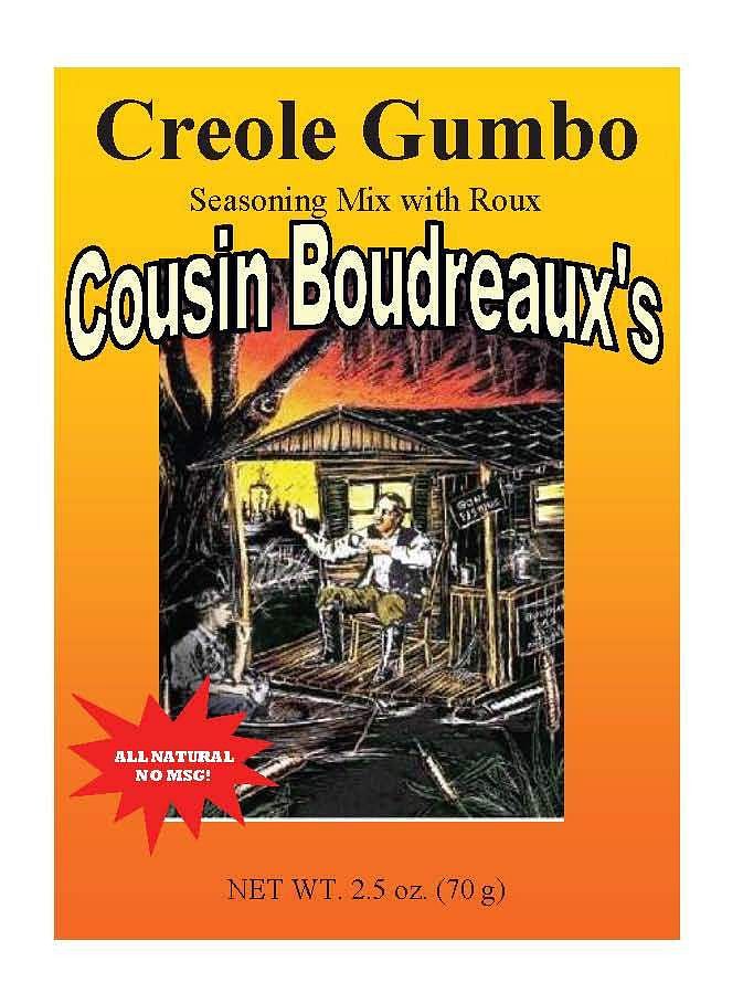 Cousin Boudreaux's Creole Gumbo Mix - Cousin Boudreaux's - 1