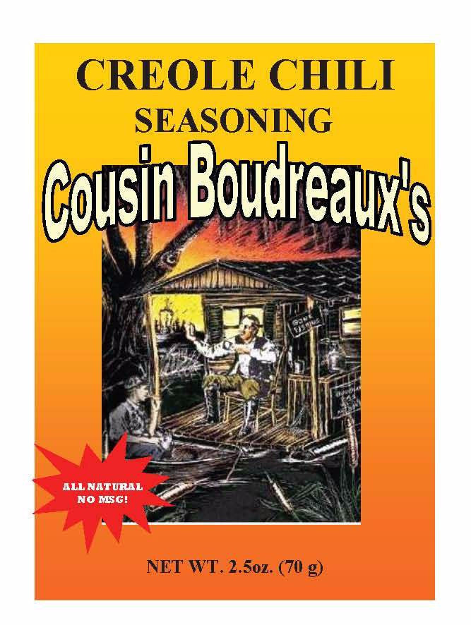 Cousin Boudreaux Creole Chili Mix - Cousin Boudreaux's - 1