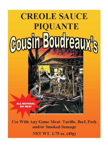 Cousin Boudreaux's Creole Sauce Piquante