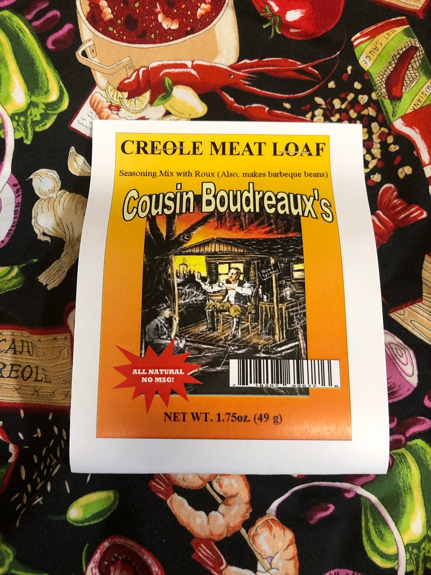 Cousin Boudreaux's Creole Meat Loaf